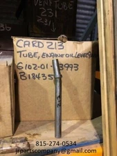 Half Track NOS Engine Block Dip Stick Tube WWII White Motors 150A 106AX