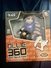 XB Ollie 360 Degrees Spinning Action R/C Remote Control Skater Toy Skateboard 
