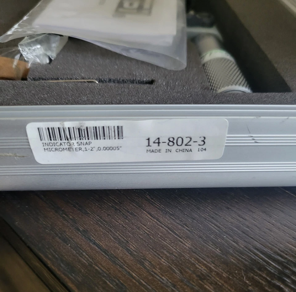 SPI Indicating Micrometer Mfg No 14-802-3 - Image 4 of 4