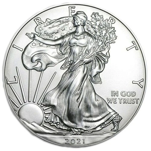 2021 American Silver Eagle - BU .999 Silver