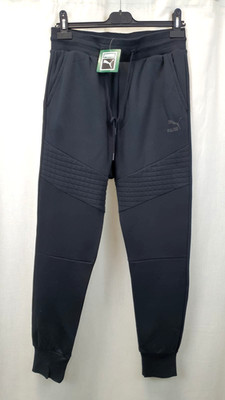 Puma Quilted Sweat Pants / Joggers Black Size M rrp £49.99 CR065 AA 01