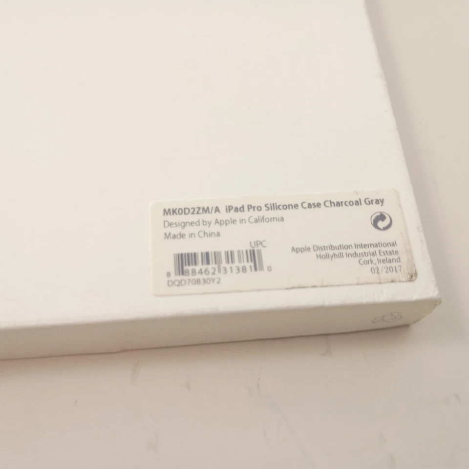 NUEVO Apple 12.9" Ipad Pro Funda Silicona y Smart Cover - Gris Carbón - ENVÍO GRATUITO Foto 3 de 4