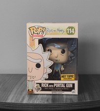 Funko Pop Rick and Morty Rick w/ Portal Gun 114 Hot Topic Exclusive