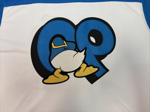 NWT Disney Parks Donald Duck Back to Front 90th Birthday Football Jersey 3Xl - Picture 12 of 13