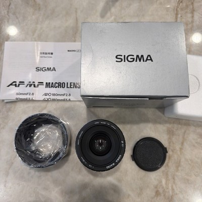 Sigma Macro 1:2.8 f=50mm Multi Coated Camera Lens Plastic Is Sticky.