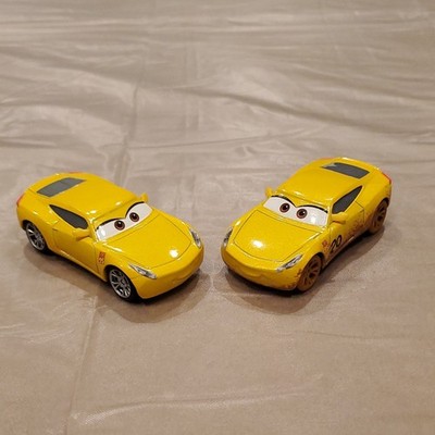 Disney Pixar Cars Cruz Ramirez, Lot of 2, Trainer and Mud