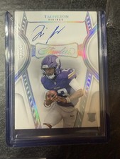 Panini Flawless Tai Felton Vikings Autographed Numbered Debut Signature 5/20