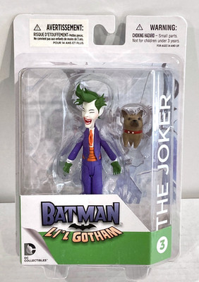 Batman Li'l Gotham The Joker & Harleys Hyena 4  Action Figure DC Direct NEW 2014