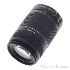 Canon EF-S 55-250mm f4.0-5.6 IS II Telephoto Zoom Lens EXC 