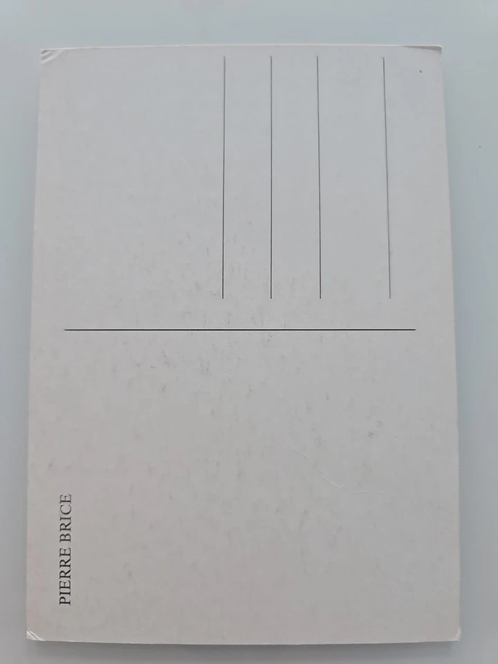 Pierre Brice Autogramm Drucksigniert Original  Autograph Autografo Karte - Bild 2 von 2