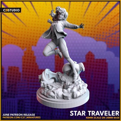 C27 - America Chavez Fan Sculpt (40mm Marvel Crisis Protocol Scale)