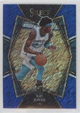 2021-22 Panini Select Premier Level Blue Shimmer Prizm Kai Jones Rookie RC 13uy