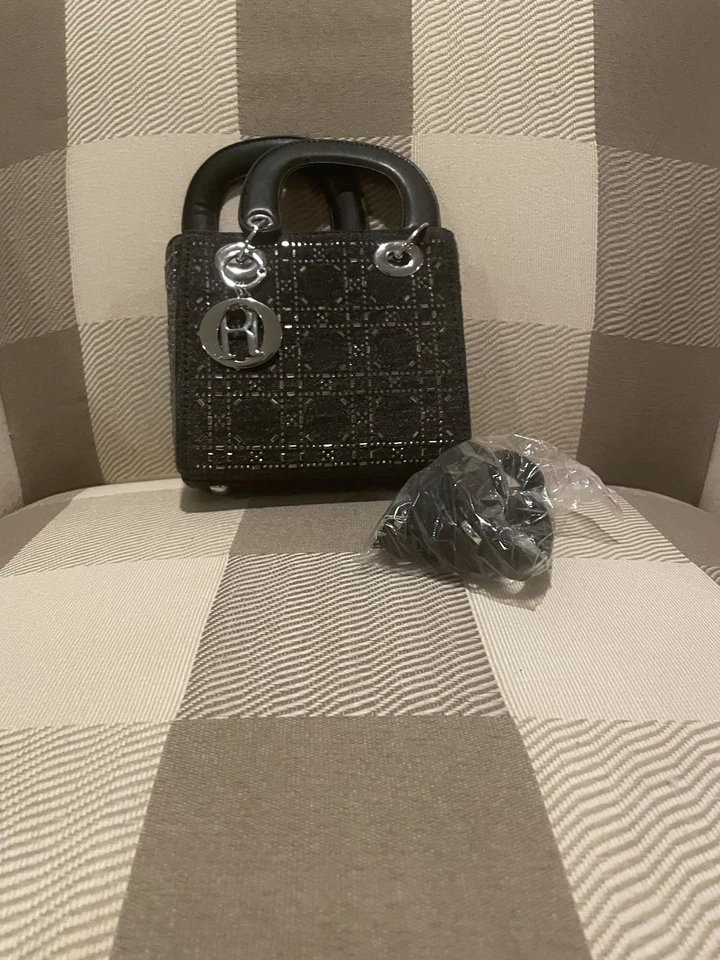 Bolso clutch de noche vintage de diseñador para mujer para boda, cóctel, graduación Foto 2 de 3