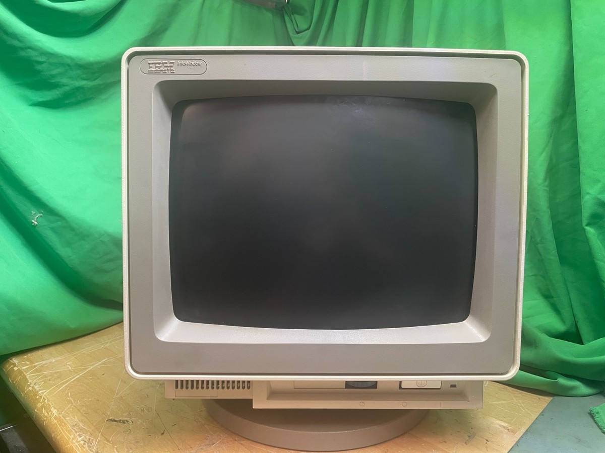 IBM 3477 InfoWindow Terminal Monitor p/n 16F1200/39F7573 - vintage