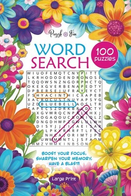 Large Print Word Search Puzzles For Adults and Seniors: Puzzle Book ...