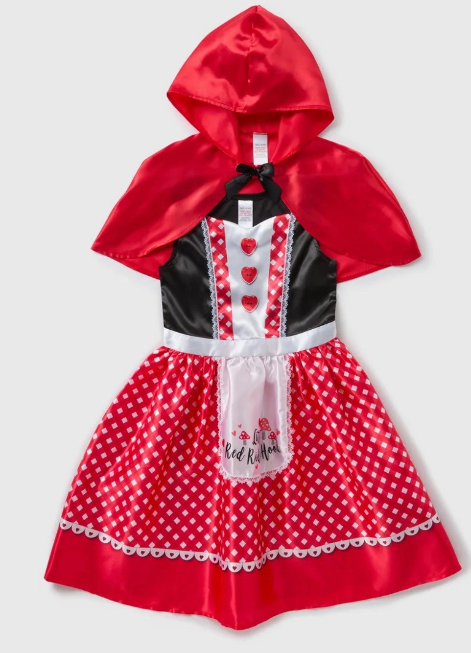 Nuevo Disfraz de Caperucita Roja Disfraz de fantasía Edad 7-8