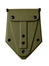 Entrenching E-Tool Shovel Carrier Pouch Cover Case OD GREEN w Alice Clips 