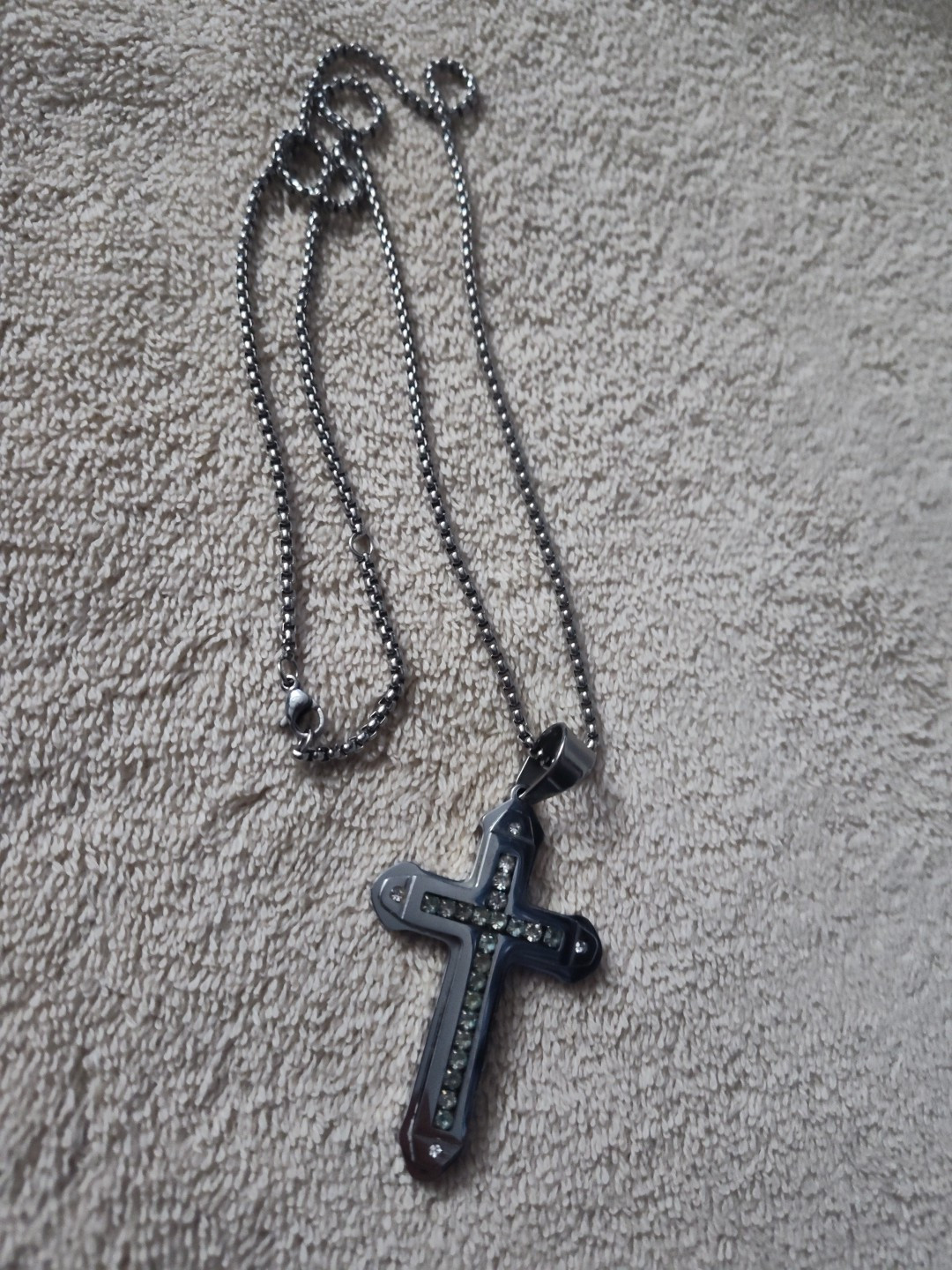 Cross Chain Rupa 🔥 VINTAGE (RARE) ROCKAWEAR CROSS & CHAIN / 20