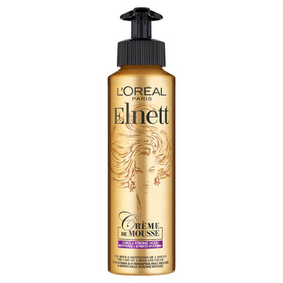 L'Oreal Paris Elnett Strong Hold Curl Crème de Mousse, 200 ml