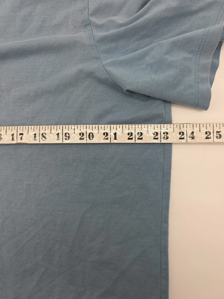 Camiseta Lululemon Para Hombre XL Azul Yoga Correr Gimnasio. #37655 Foto 4 de 4