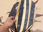 Vintage MOROCCAN Poufs - Malian Tuareg Leather Pouf Ottomans HAND CRAFTED — photo 10