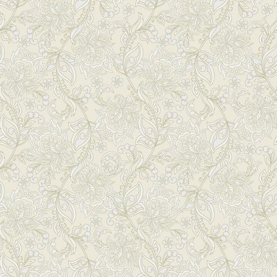 Neutral Beige French Country Floral Wallpaper Peel and Stick Cream Flower Wal...