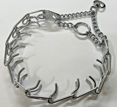 Herm Sprenger Ultra-Plus Training Dog Prong Collar, 14-in neck, 2.25