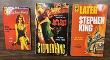Stephen King Joyland-Later-The Colorado Kid Hard Case Crime Novels Set Lot of 3