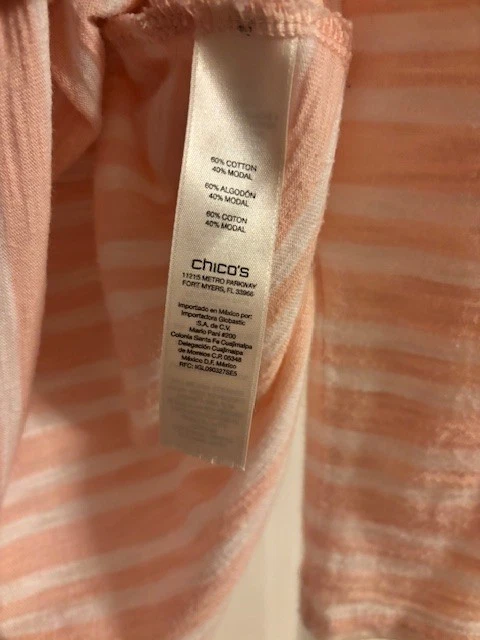 Top informal Chico's talla 2 Foto 4 de 4