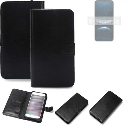 Schutz Hülle für Huawei nova 14 Wallet Case + Bumper schwarz Flipstyle Tasche 
