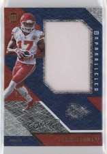 2016 Panini Unparalleled Jumbo Blue Memorabilia /25 Chris Conley #26 0pm