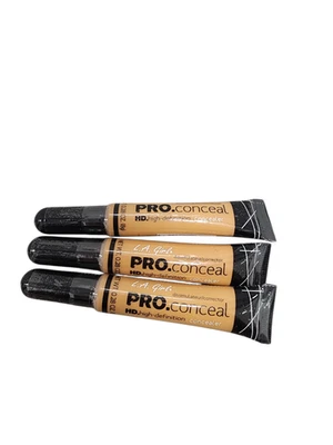 L.A. Girl PRO Conceal HD Concealer COOL TAN GC980 Full Coverage Longwear x3 - Image 1 of 2