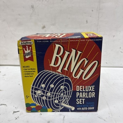 Pro Bingo Deluxe Set with Steel Cage New Balls Never Opened Schylling 2017