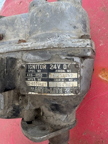 M38 24v AUTO LITE axs-1850 igniter - Picture 3 of 3