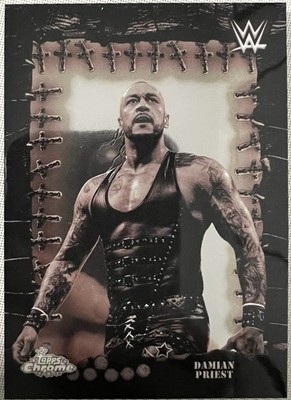 Topps Chrome WWE x Cactus Jack 2025 #FMP-5 Damian Priest Famed Phantoms