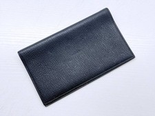 HERMES Agenda Vision Notebook Cover Black Leather Pre-owned