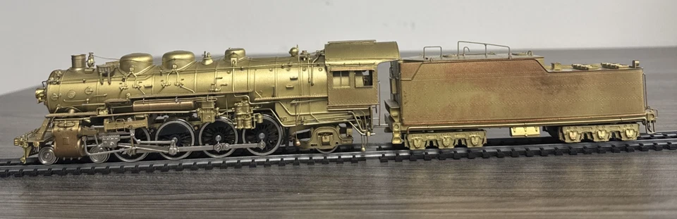 Sunset Models HO Brass #HO110C Class 3700 4-8-2 Steam Loco Santa Fe Tested/LNIB! - Image 4 of 4