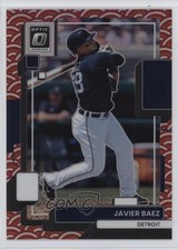 2022 Panini Donruss Optic Photon Prizm Javier Baez #180 1k9t