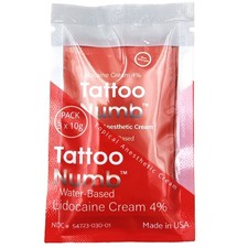 30g TattooNumb Numbing Cream Skin Numb Painless Tattooing Pack of 3 x 10g
