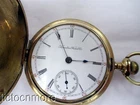 ANTIQUE HAMILTON GRADE 927 17j 18s HUNTER POCKET WATCH GIOLDTHWAIT 1900