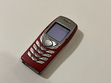 Nokia 6100 Red Unlocked Vintage Mobile Phone No battery