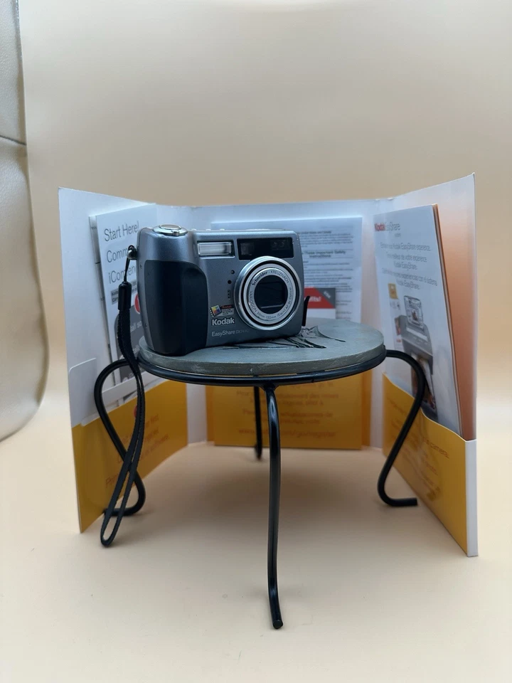 Kodak EasyShare DX7440 4.0MP Digital Camera Silver Tested, Accessories - Image 4 of 4