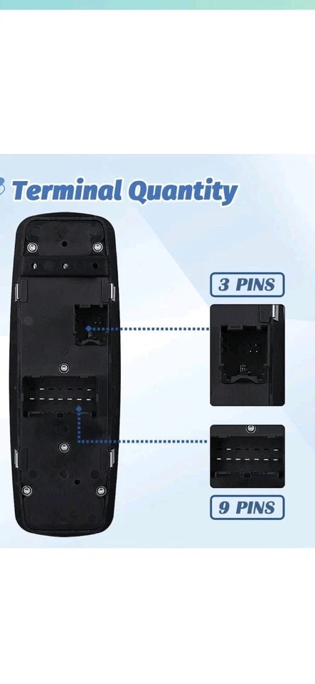 Interruptor maestro de ventana eléctrica para Dodge Ram 1500 2500 2009 2010 2011 2012... Foto 4 de 4