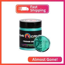 Eye Candy Pigments Premium Green Mica Powder - Wasabi Green 25gr - for Epoxy,