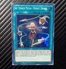 Yugioh Sky Striker Mecha - Hornet Drones DASA-EN033 Super Rare Unl Ed Lp