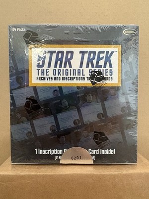 Star Trek The Original Series Archives and Inscriptions Sealed Box