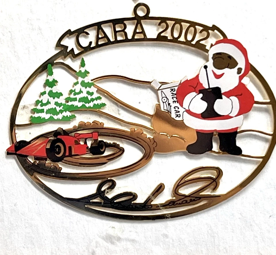 13 piezas CARA Caridades Carreras Vacaciones Adornos Andretti Newman Penske Ferran Foyt Foto 2 de 4