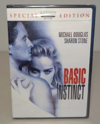 BASIC INSTINCT New DVD Special Edition Bonus Special Features Michael Douglas