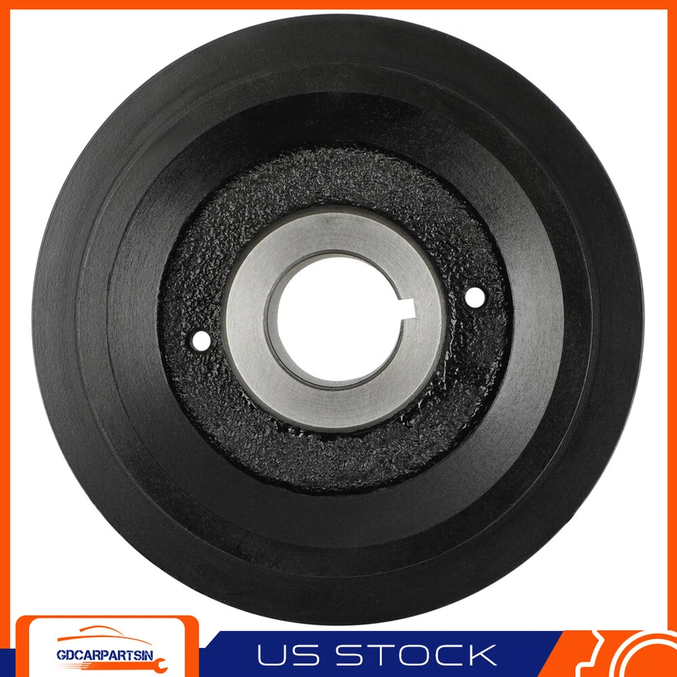 Polea equilibradora armónica del cigüeñal para Nissan para Pathfinder 2000-1996 3,3 L Foto 2 de 4