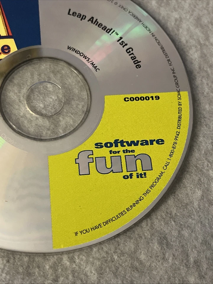 Jump Start 1st Grade Knowledge Adventure CD-ROM Educational Learning 1995 - Image 2 of 4